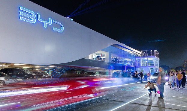 LIVERPOOL, BYD, PERISUR, ELECTROMOVILIDAD, FLAGSHIP, VEHICULOS ELÉCTRICOS