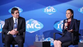 CLAUDIA SHEINBAUM, CARLOS TORRES VILA, IMC, INTERNATIONAL MONETARY CONFERENCE