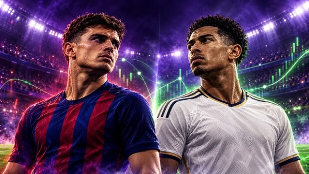 REAL MADRID, BARCELONA, CLOUDBET, LA LIGA, CRIPTOMONEDAS